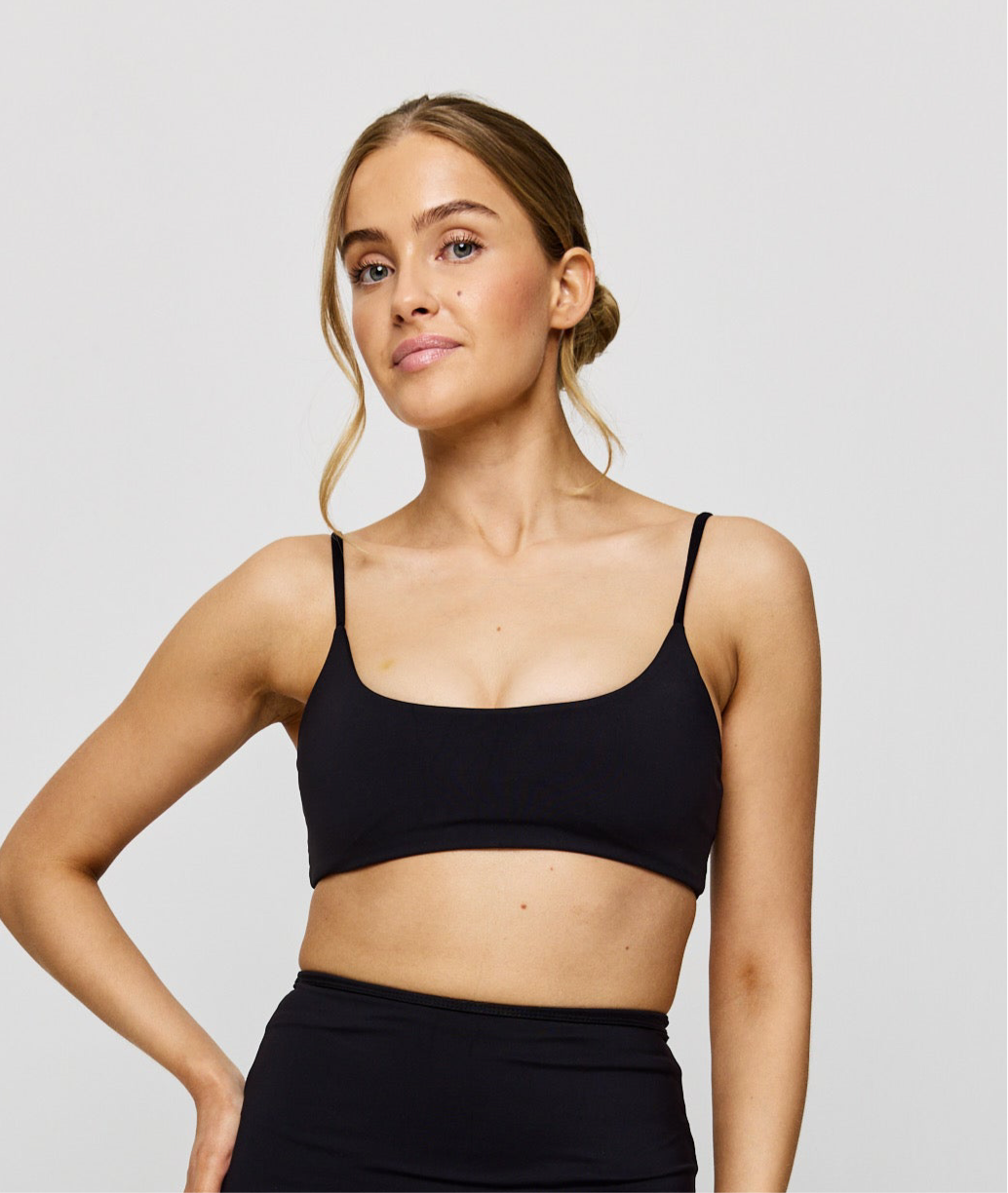Scoop Bra Black