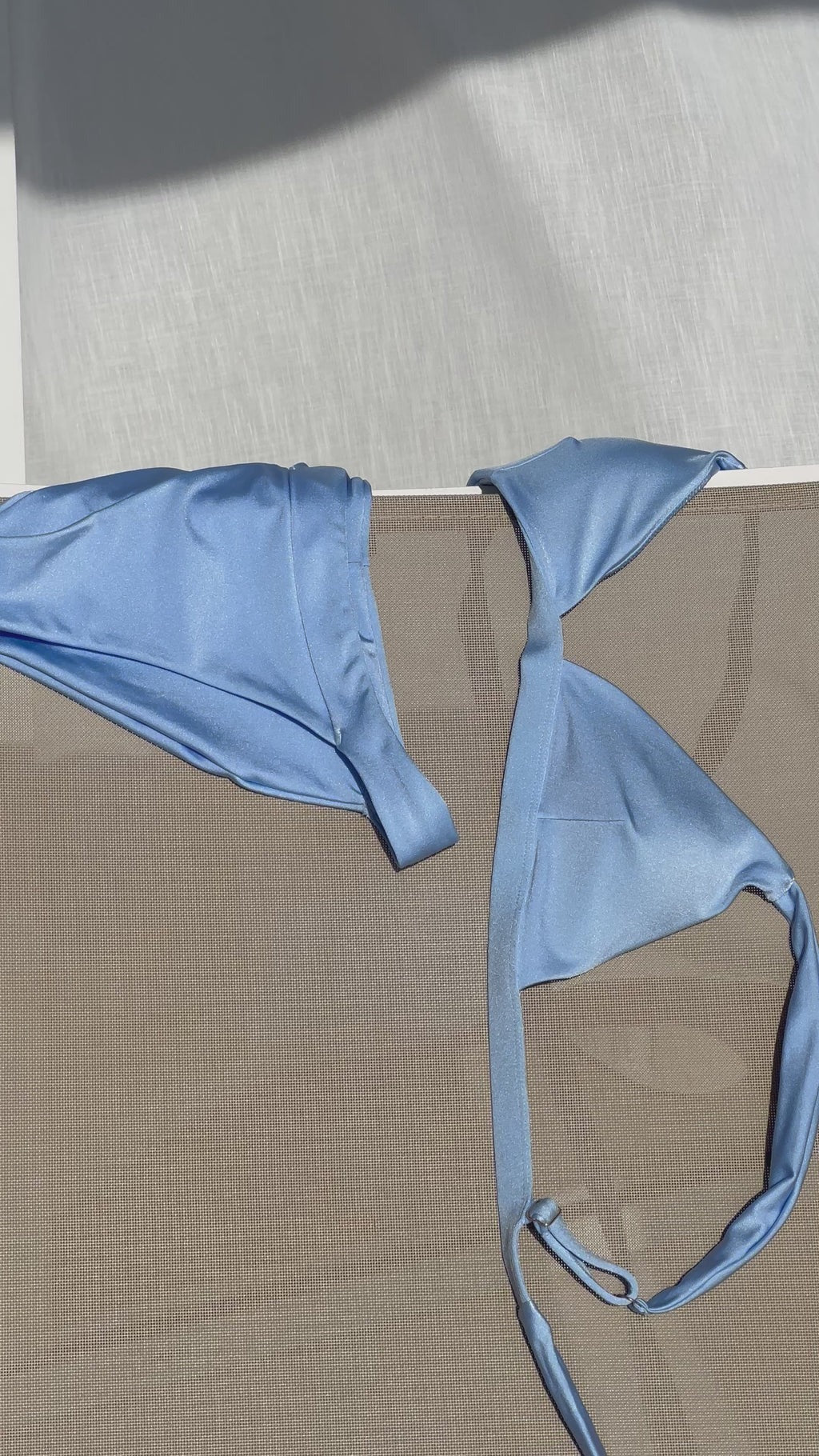 Palma Bikini Top Sky Blue